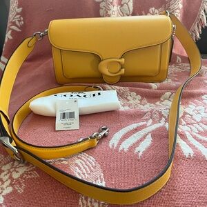 Coach Vibrant Yellow Crossbody Bag